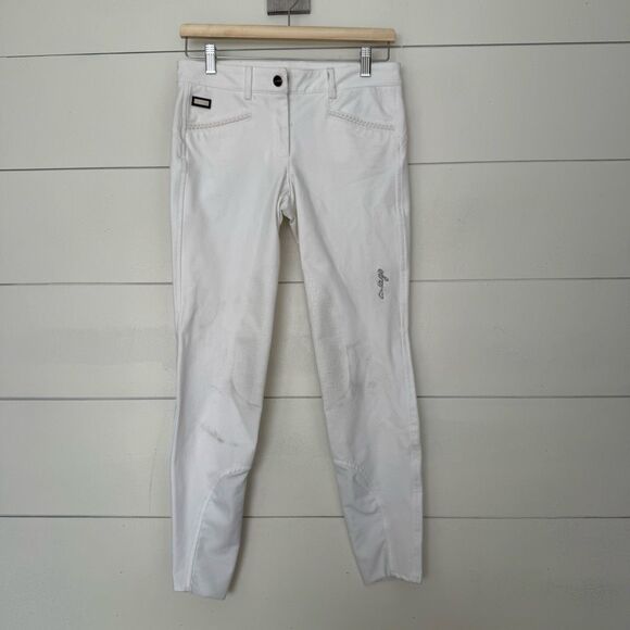 Iago Women’s 42 Sandra Mid Rise Breech Pants Horse Riding Pants Stable - Picture 1 of 8